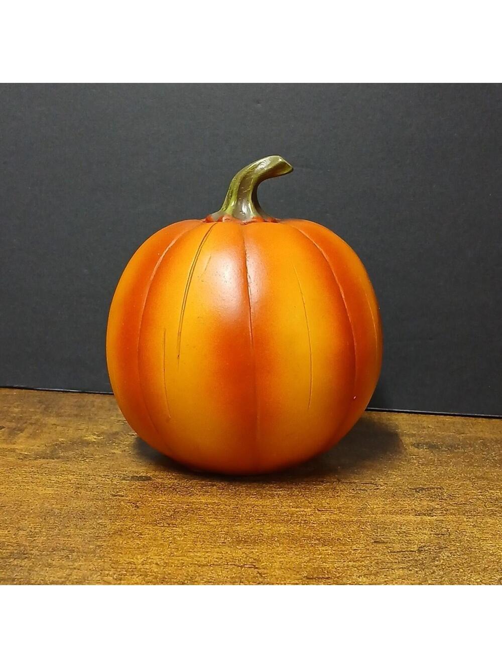 Happy Halloween 5" Pumpkin Spooky Holiday Decor - Picture 2 of 6
